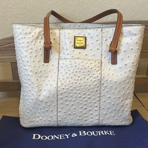 Ostrich Lexington Dooney & Bourke Tote